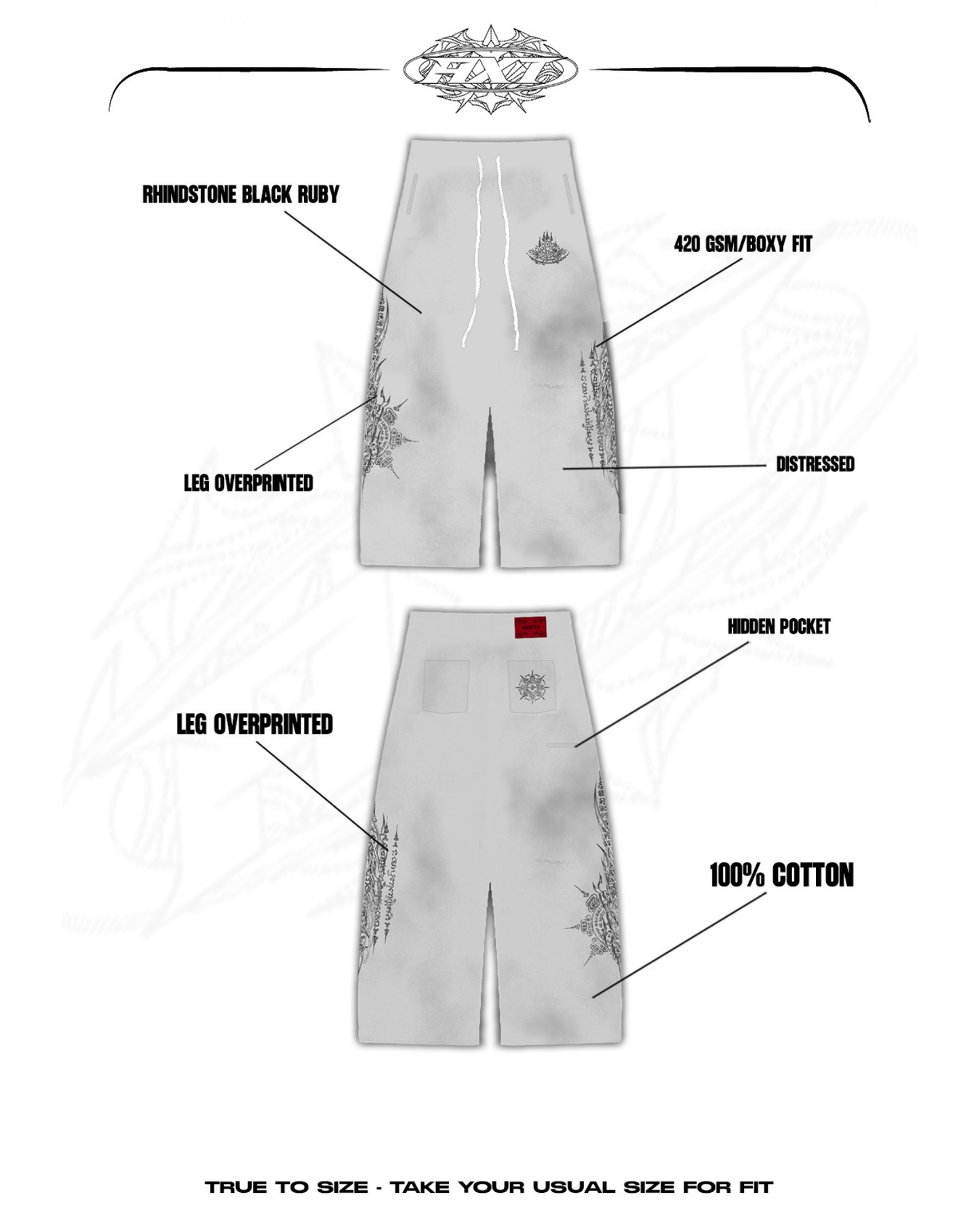 #AXT SAK YANT PANTS