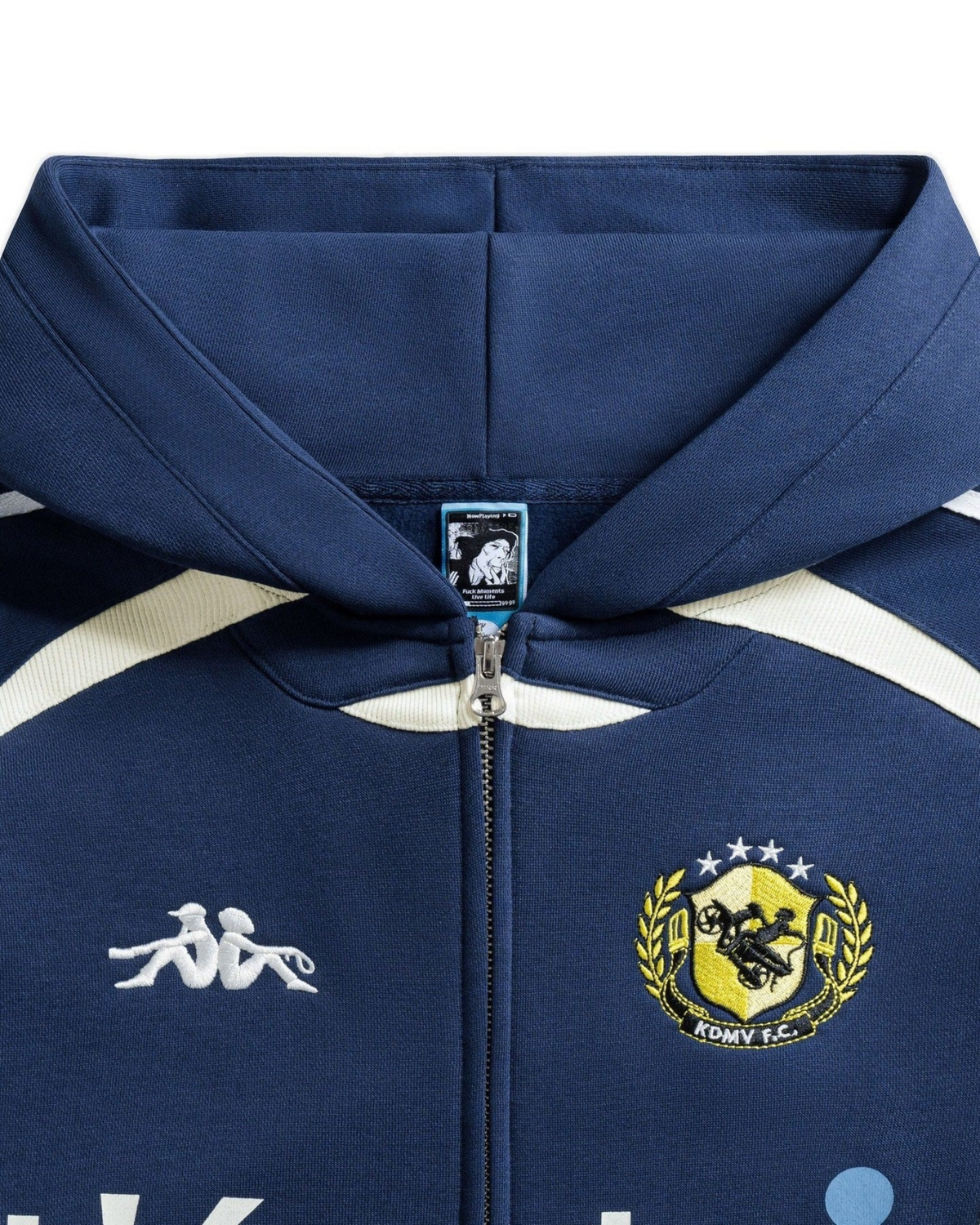 KDMV NAVY L'EQUIPE ZIP UP