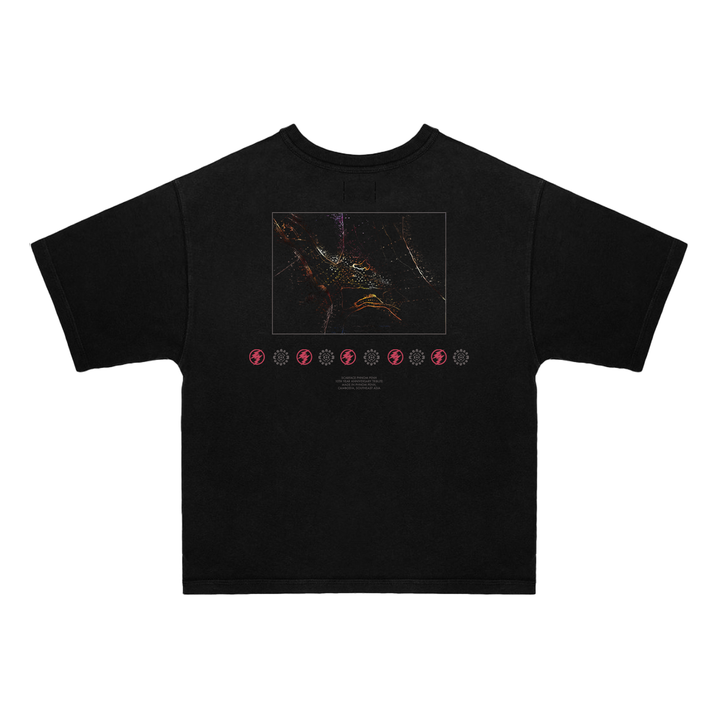 Scarface City of Glory Black Tee