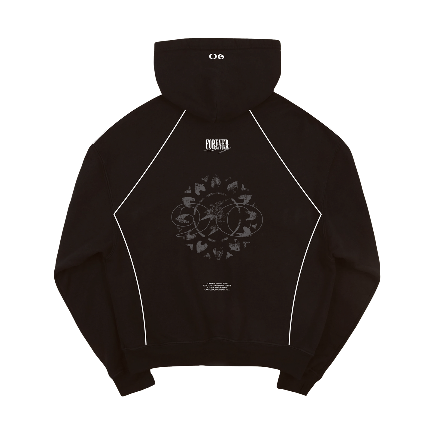 Scarface Reflective Brown Hoodie