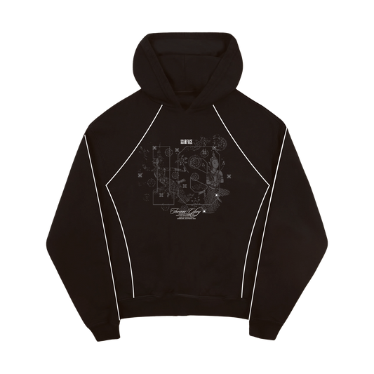 Scarface Reflective Brown Hoodie