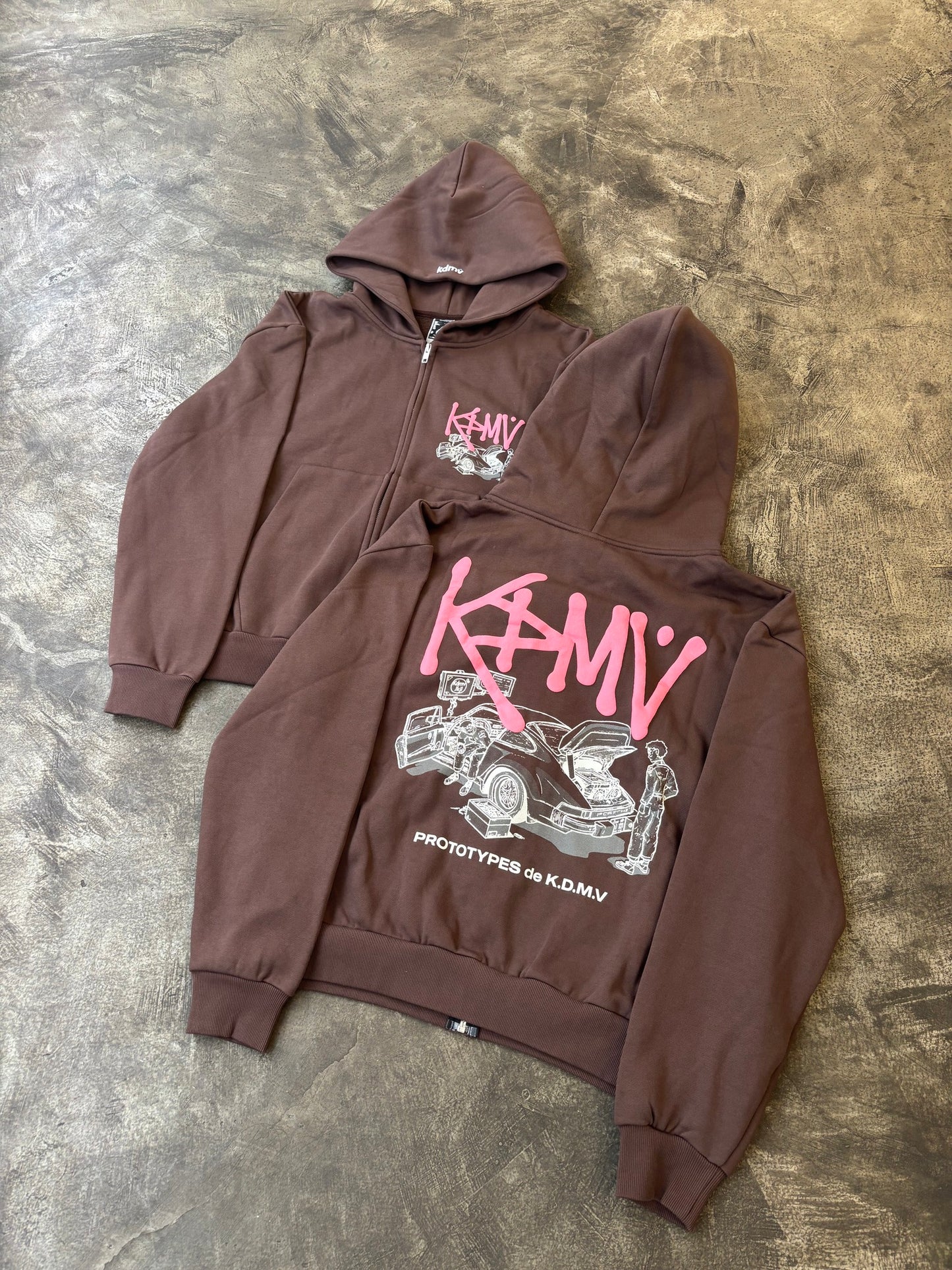 KDMV Zip Up Hoodie