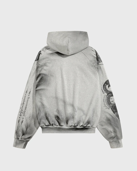 Army Sak Yon White Zip-up