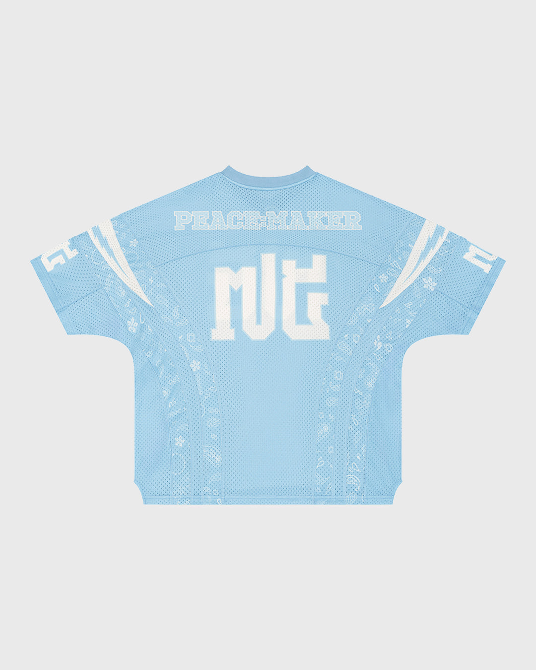 PCMKR Baby Blue Football Jersey