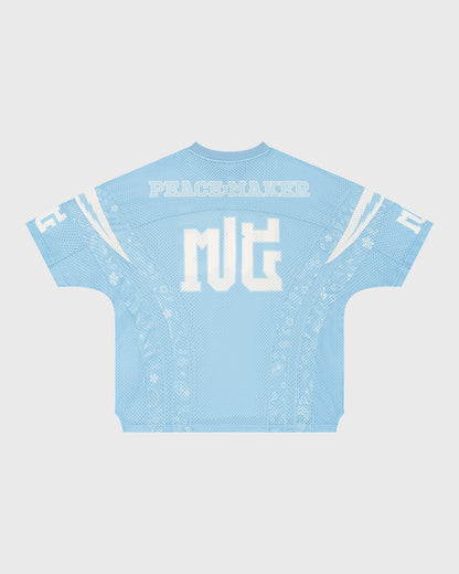 PCMKR Baby Blue Football Jersey