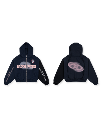 BADCHOICES ERROR ZIP-UP HOODIE