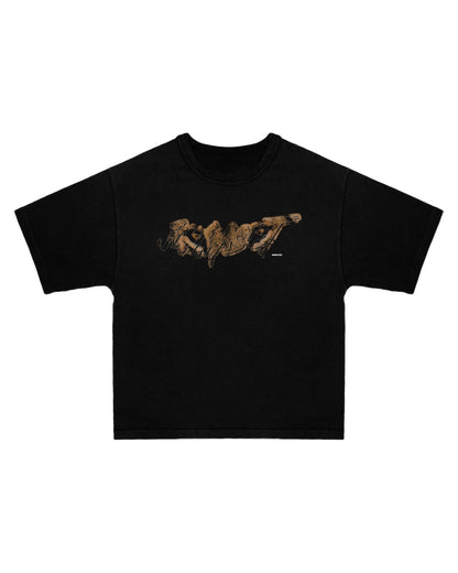 JMS Lion Black Tee