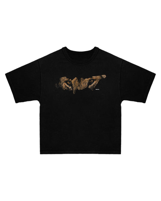 JMS Lion Black Tee