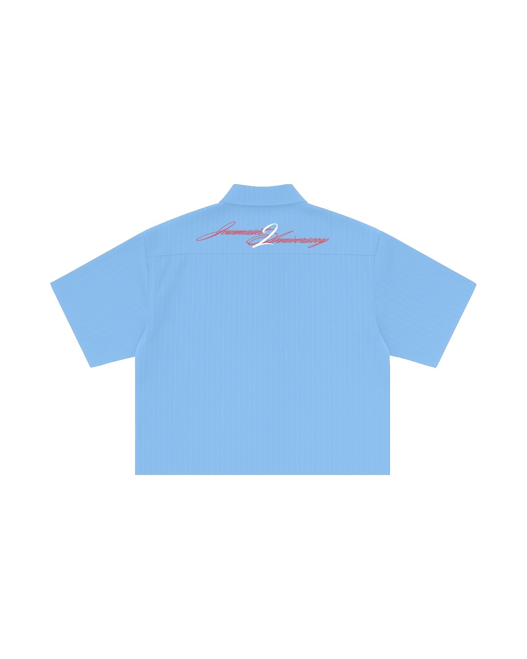 JMS BABY BLUE BUTTON UP