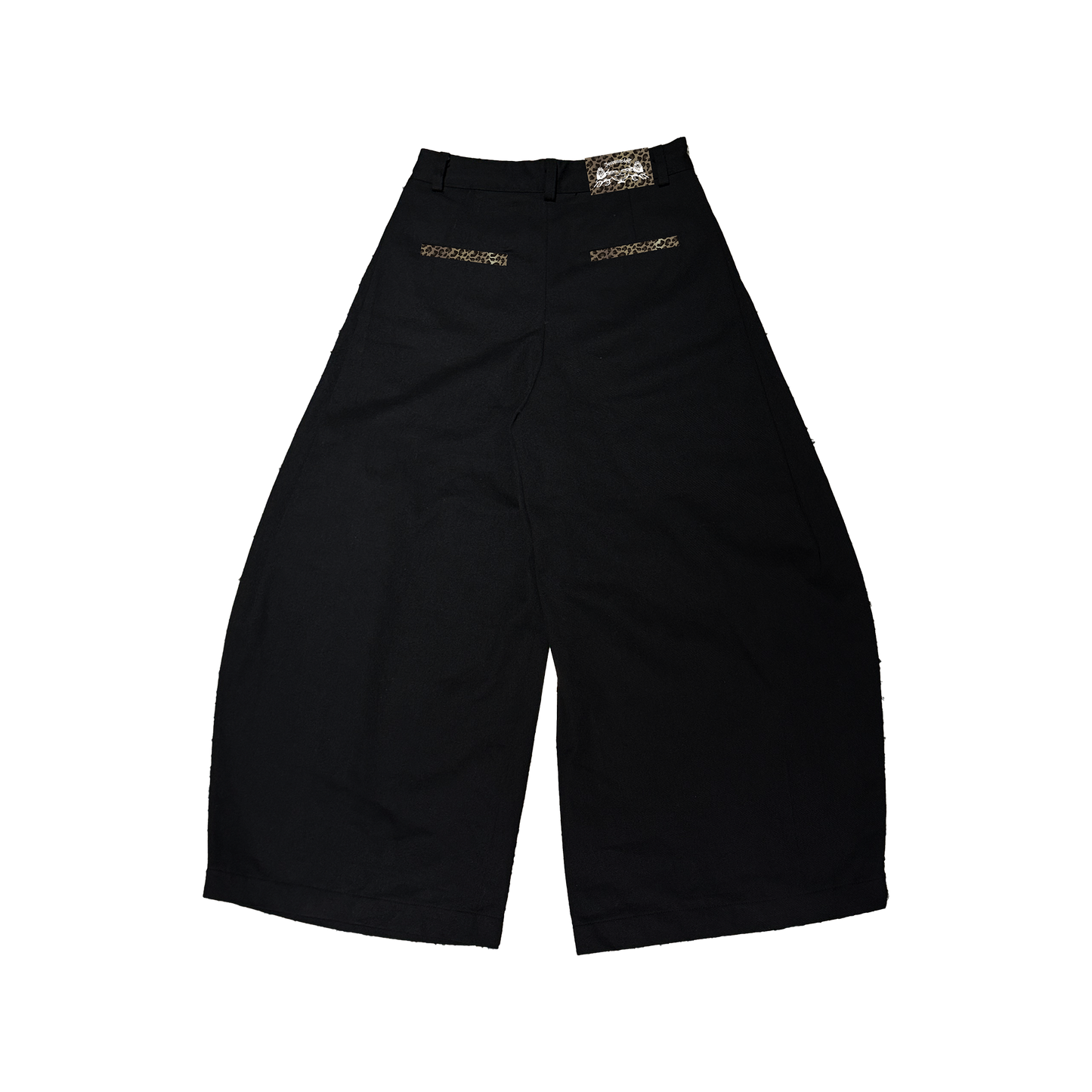 JMS BLACK PLEATED PANTS
