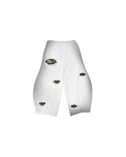 #JMS PATCH PATTERN SWEATPANTS
