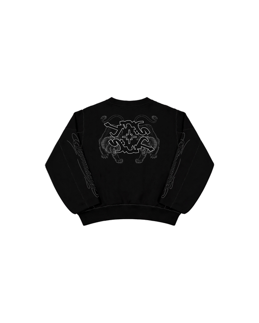 #JMS 2 WAY BLACK REVERSIBLE SWEATER