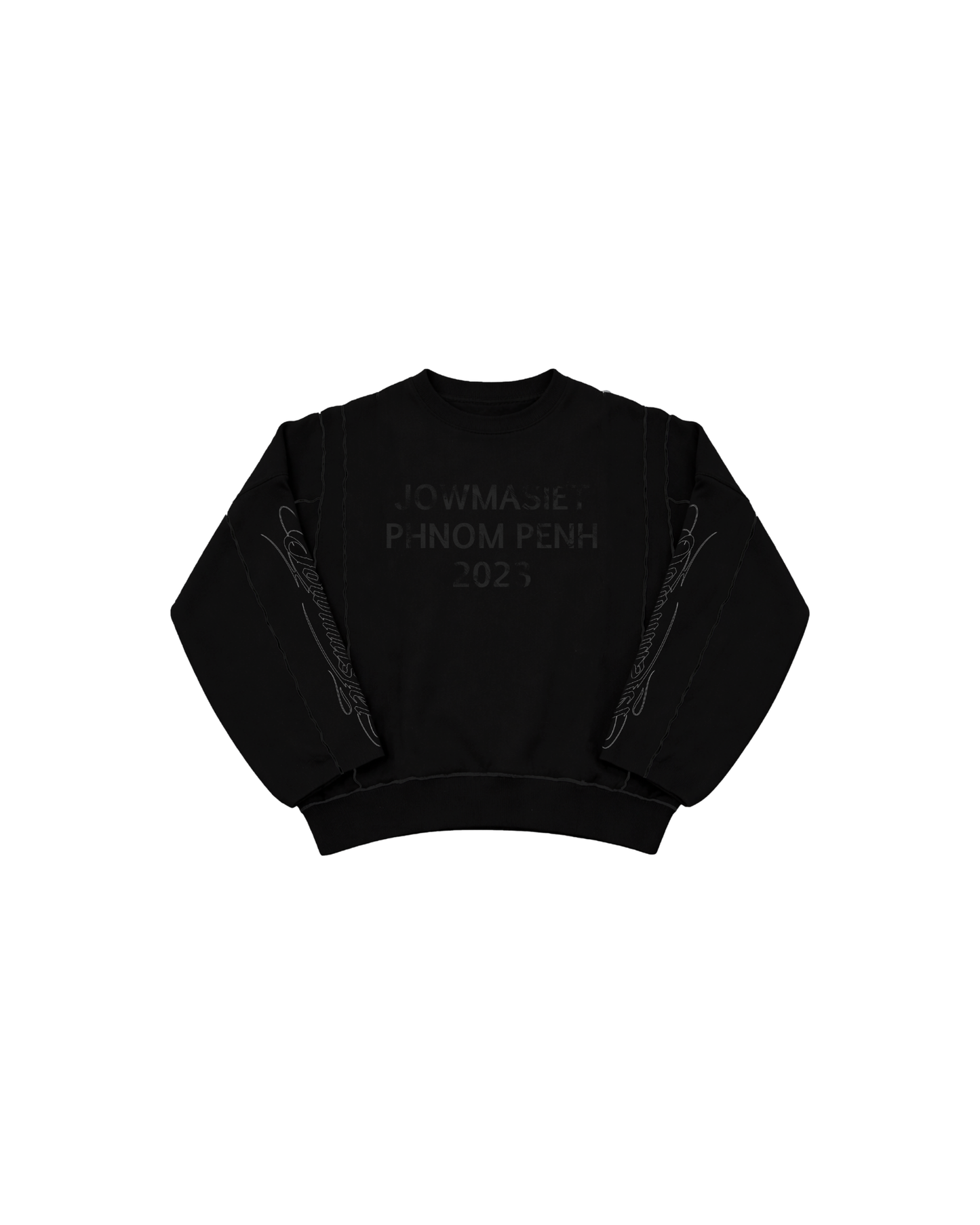 #JMS 2 WAY BLACK REVERSIBLE SWEATER