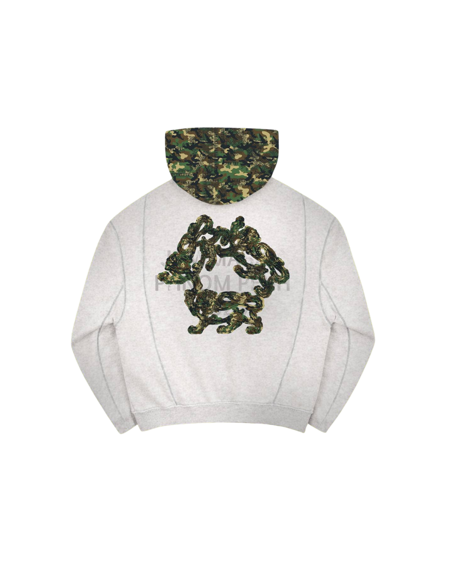 #JMS PATCH DOUBLE-ZIP HOODIE