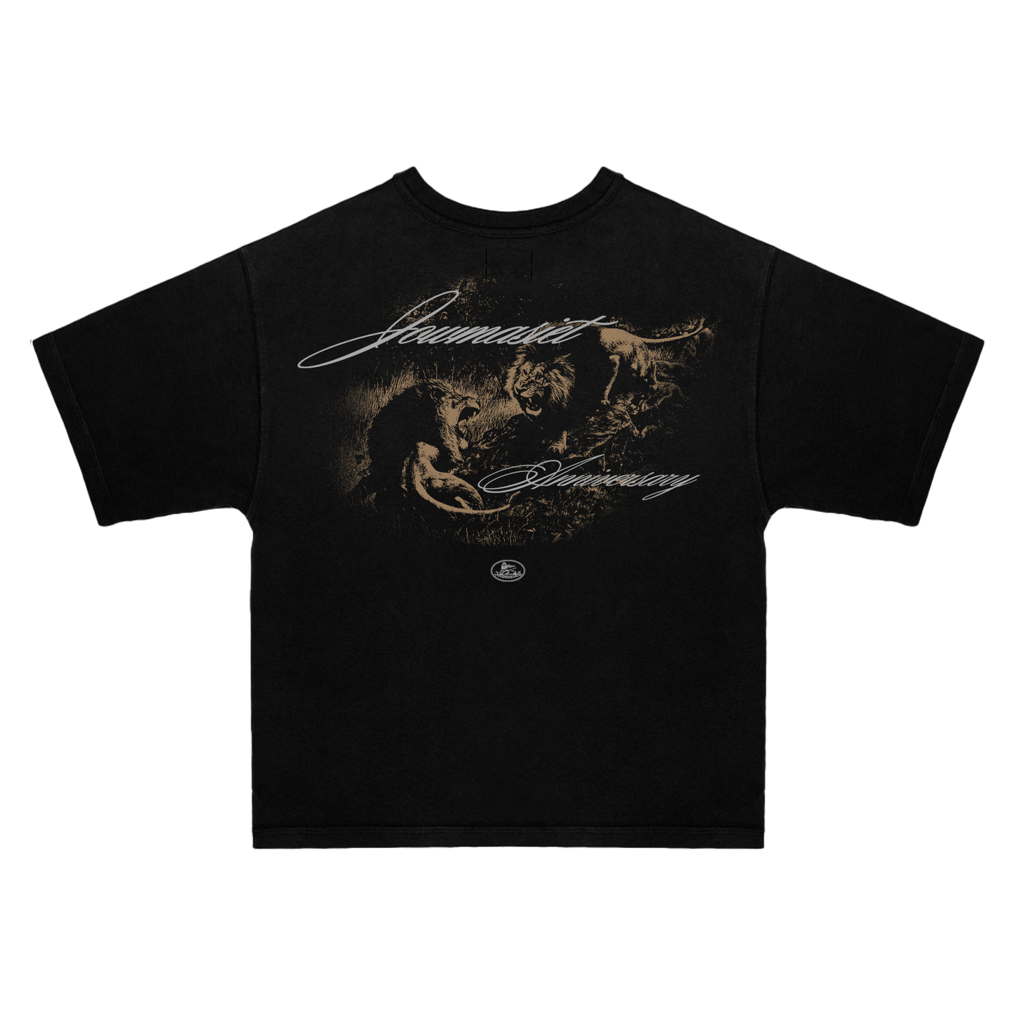 JMS Lion Black Tee