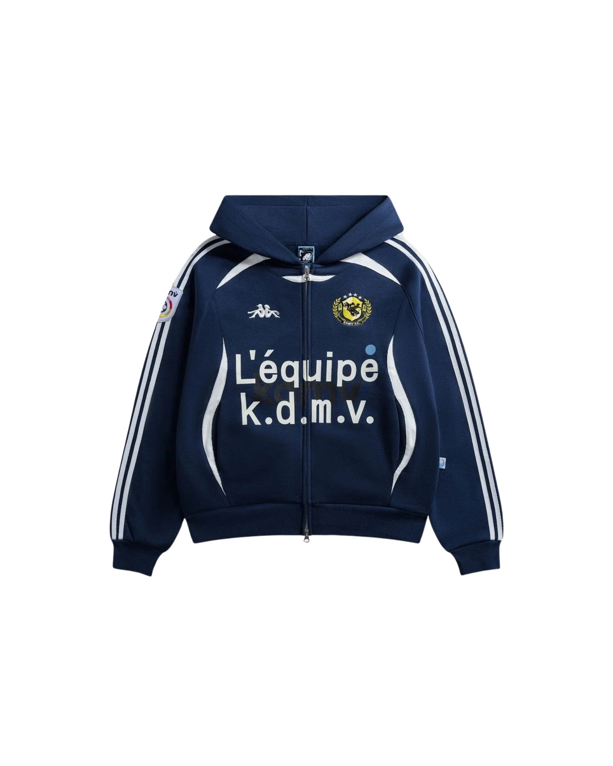 KDMV NAVY L'EQUIPE ZIP UP
