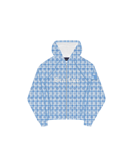 #SCARFACE MONOGRAM ZIP UP HOODIE