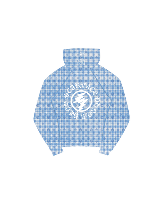 #SCARFACE MONOGRAM ZIP UP HOODIE