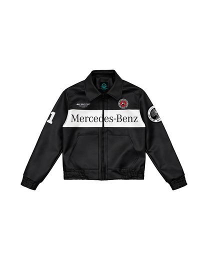 #SCRF-BENZ LEATHER JACKET