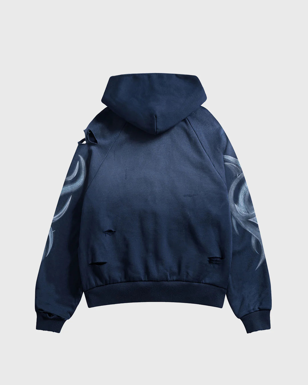 ARMY NAVY TRIBAL ZIP-UP