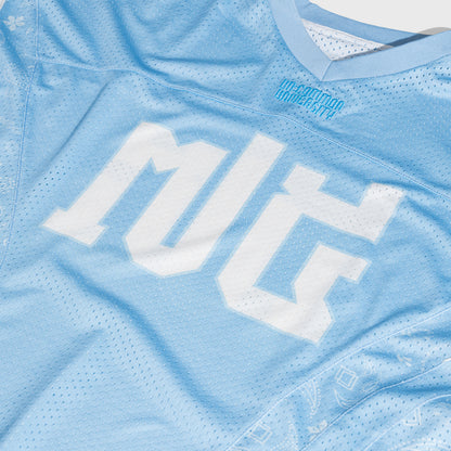 PCMKR Baby Blue Football Jersey