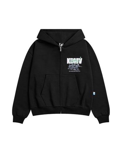 KDMV Zip Up Hoodie